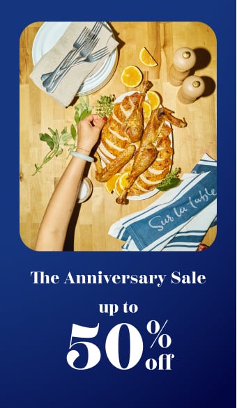 The Anniversary Sale up to 50% off.
